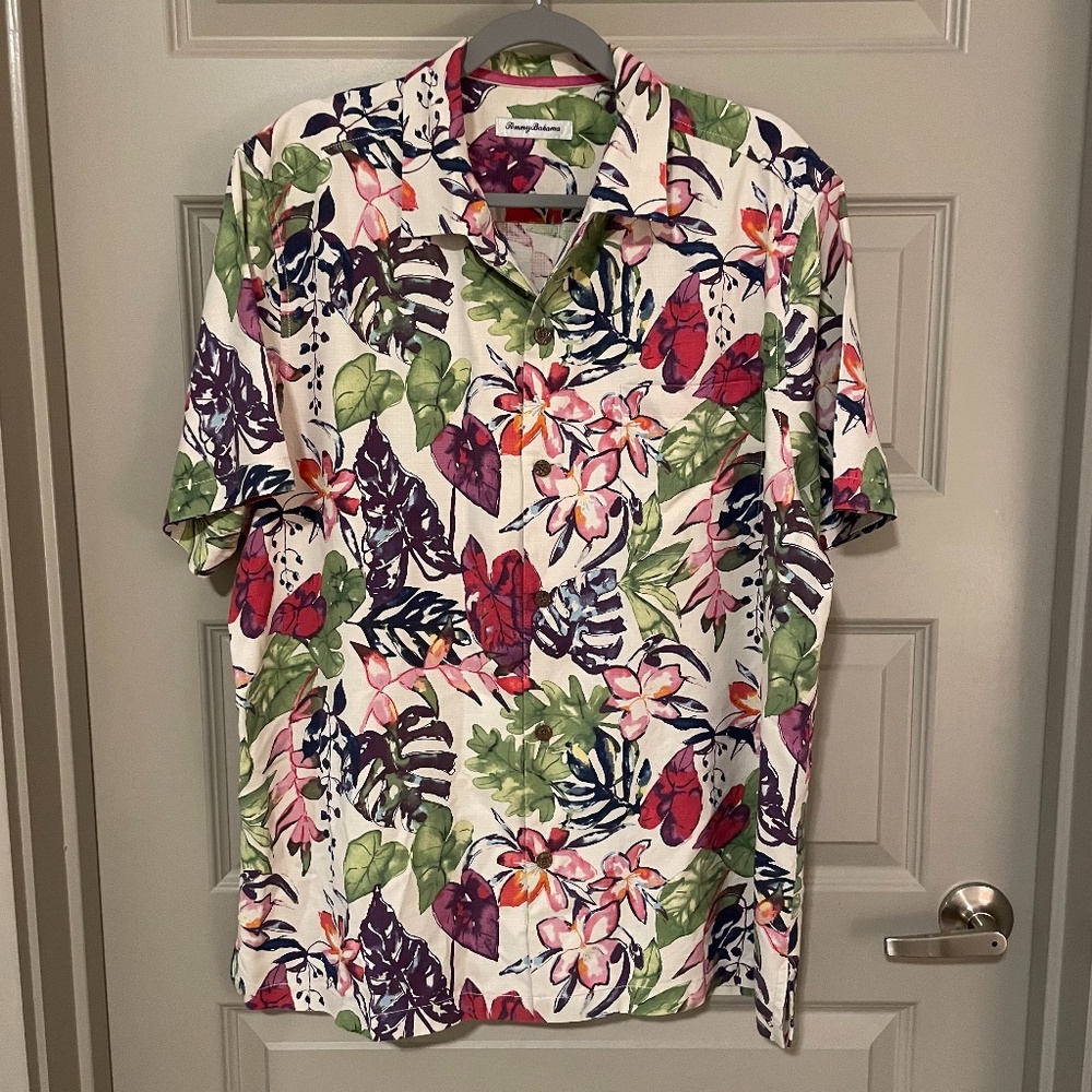 Tommy Bahama Hawaiian Shirt - Size XL